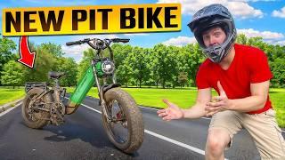 Insane Pit Bike Track Vs The Cyrusher Kommoda 2.0 Electric Bike