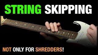 String Skipping Guitar Lesson - Pentatonic & Diatonic