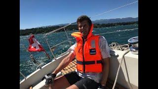 3 jours à la voile en solitaire sur le Lac Léman en Dufour 31