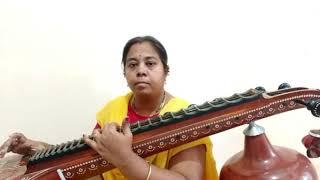 Manaseriginavadu on veena by Vadri Geetha Lathasri