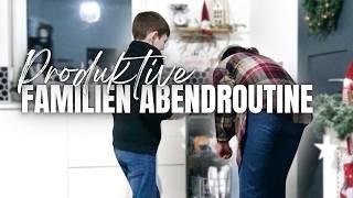 2024 FAMILIEN ABENDROUTINE  | ABENDROUTINE 2024  | Clean with me 