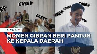 Pantun Wapres Gibran saat Isi Materi Retret: Minta Kepala Daerah Patuh ke Presiden Prabowo