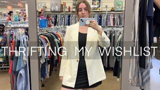 Thrifting My Summer Wishlist