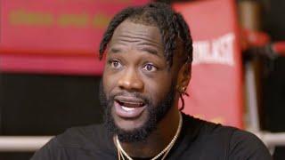 Deontay Wilder on Receiving Statue | The Pivot Podcast Clips