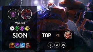 Sion Top vs Vladimir - KR Master Patch 10.23