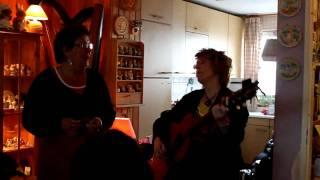 Witchita-Adri Richter and Toos van Leeuwen playing at Summerfolk-