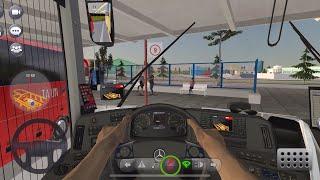 New bus in bus simulator international trip experience part2