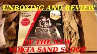 UNBOXING AND REVIEW OF THE NEW NOKTA SAND SCOOP