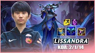 Doinb | Proview Lissandra vs Yone KDA 2/1/14 - LoL Pro Replays