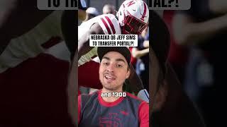 Husker QB Jeff Sims is expected to go into the transfer portal #huskers #nebraska #gbr #huskernation