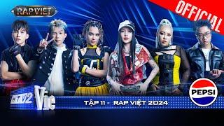 Rap Việt 2024 Tập 11: Dangrangto - TIÊU MINH PHỤNG lột xác, Saabirose - Queen B tiếp tục đối đầu