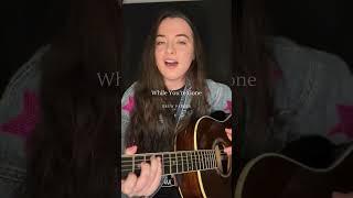 While You're Gone -Drew Parker (acoustic cover by Anna Scott) #country #shorts #cover #music #fyp