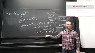 Applied Numerical Algorithms, fall 2023 (lecture 6): QR factorization