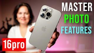 iPhone 16 Pro & Pro Max NEW PHOTO FEATURES and CAMERA SETTINGS EXPLAINED!