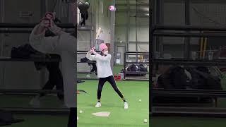 #Shorts Arin begins batting practice, 2022 SBO female celebrity baseball team training