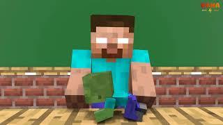 Zombie  Come To School (Minecraft Animation)