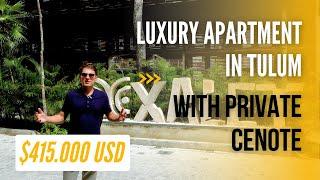 LUXURY TULUM APARTMENT WITH PRIVATE CENOTE | MINUTES FROM TULUM CENTRO AND BEACH