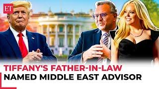 Tiffany Trump's father-in-law named as Middle East adviser: Know Massad Boulos' Hezbollah connection