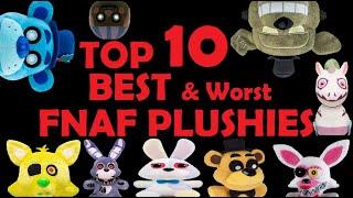 Top 10 BEST & WORST Funko FNAF Plushies! (remake)| Five Nights at Freddy's Toys Merch Plush Review