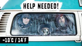 INSANE VAN LIFE - Trapped, Freezing & Out of Supplies // S01E05