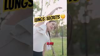 Lungs secrets  #lungs #body #biology #science #human #secret #shorts #fyp #humanity #nature #short