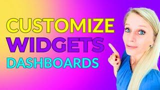 Customizing a widget on Dashboard #crm #crmforcoaches #crmforrealestate