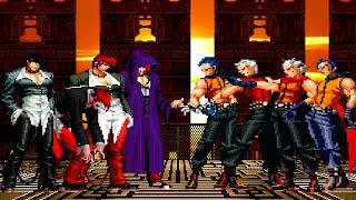 [KOF Mugen] Iori Yagami Team vs K9999 Team