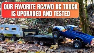 RC4WD 1982 Toyota Pickup upgrades, mods and stunning trail rc crawl