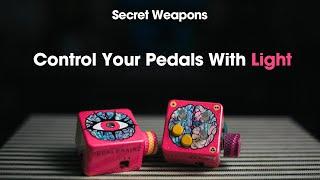 FASCINATING Light Controlled Expression - Pedal Brainz Left Brain and Third Eye | Secret Weapons