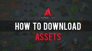 How To Download Assets To Follow Tutorials From Awesome Tuts