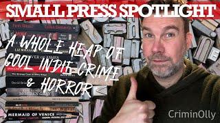 Small Press Spotlight - a bunch of cool indie crime and horror books!