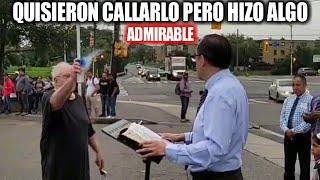 Hombre intenta callar a Predicador y sucede algo admirable | Testimonios Cristianos Impactantes