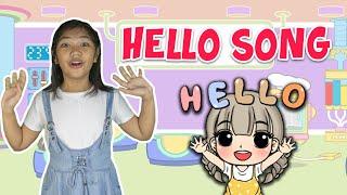 Hello Song I Hello How Are You? with Actions and Lyrics I NURSERY RHYMES I ACTION SONG FOR KIDS