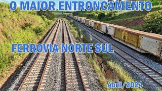 O MAIOR ENTRONCAMENTO DA FERROVIA NORTE SUL - ONDE FICA ?