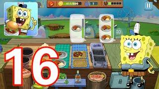 Bob Esponja Concurso De Cocina-(Gameplay 16)-Barbacoa De Arenita Niveles 13-14-15-16-17-18-19