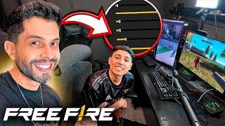 VOLTEI PRO FREE FIRE E TESTEI A SENSI DO BAK!!