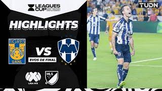 Resumen | Tigres vs Rayados | Leagues Cup 2023-8vos | TUDN