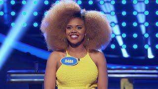 Dara Renee and Joshua Bassett Play Fast Money - Celebrity Family Feud