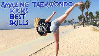 Amazing Taekwondo Girls Kicks and Best Skills