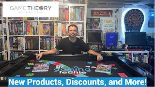 Game Theory Board Game Tables 2 Year Overview 2023 - Plus New Products, Discounts, and Kickstarter!