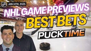 NHL Picks and Predictions Today | Lightning vs Bruins | Rangers vs Avalanche | PuckTime Jan 14