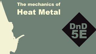 (Animated Spellbook) D&D 5E HEAT METAL