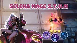 RYA SKILL 3 | Blessing Selena S.T.U.N | SELENA ⭐⭐⭐ - Crazy Damage No Cooldown | MLBB Magic Chess