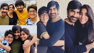 Ravi Teja Fun time with family | Kalyani Teja | Mahadhan | Mokshadha | Ravi Teja kids