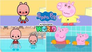  PEPPA PIG IN TOCA BOCA | The best episodes | Toca Boca World ️