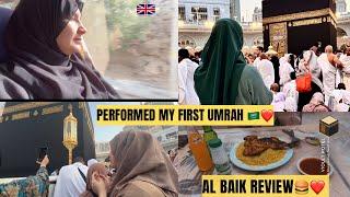 I performed my first umrah️-First time AL BAIK-Unboxing parcel #analuisany