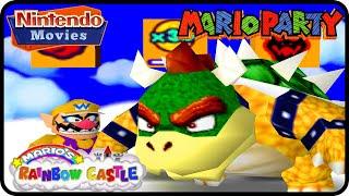 Mario Party 1 - Mario's Rainbow Castle (2 Players, 20 Turns, Mario vs Yoshi vs Luigi vs Wario)