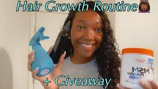 30 DAY HAIR GROWTH CHALLENGE + #GIVEAWAY