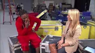 Chris Johnson with Jenn Brown during the lockout