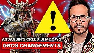 BREAKING NEWSAssassin's Creed Shadows GROS CHANGEMENTS et Fermeture Studio AAA